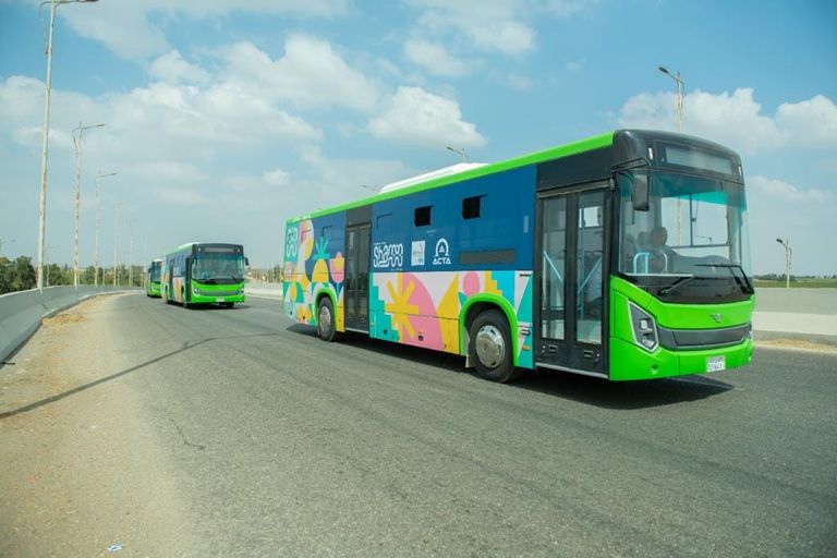 الأتوبيسات الكهربائية في مصر