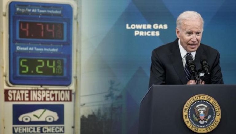 الرئيس الأمريكي جو بايدن وأزمة أسعار الغاز