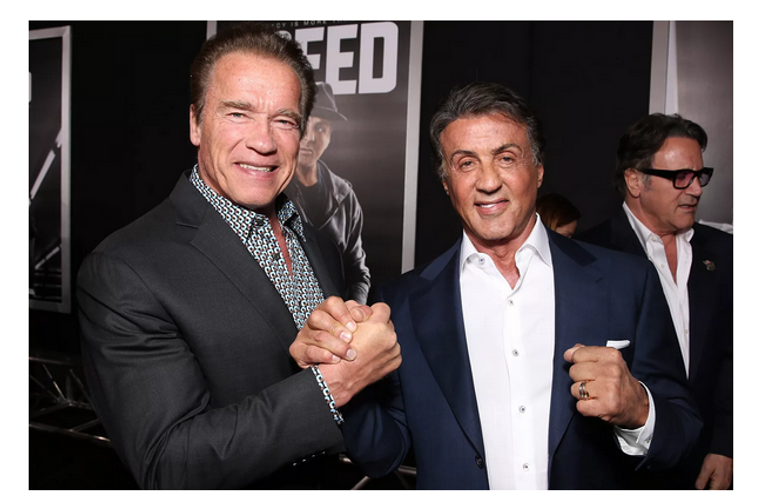  أرنولد شوارزنيجر وسلفستر ستالون