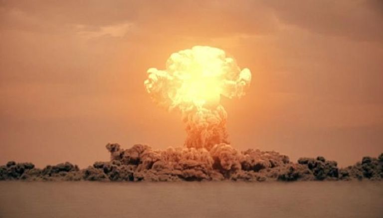 انفجار  إحدى القنابل النووية -أرشيفية