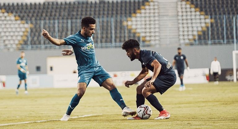 من مباراة إنبي وبيراميدز