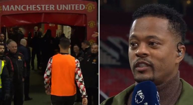 باتريس إيفرا ورونالدو كريستيانو رونالدو