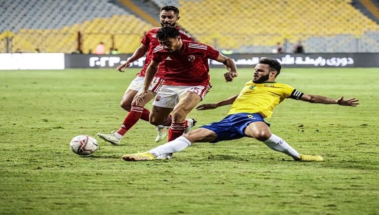 من مباراة الأهلي والإسماعيلي مارسيل كولر مدرب الأهلي