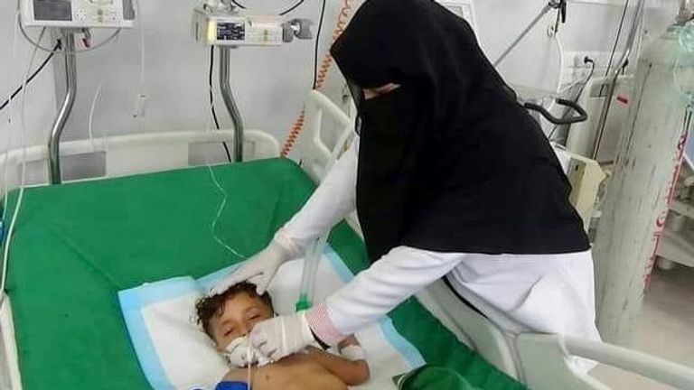 أطفال اليمن يعانون