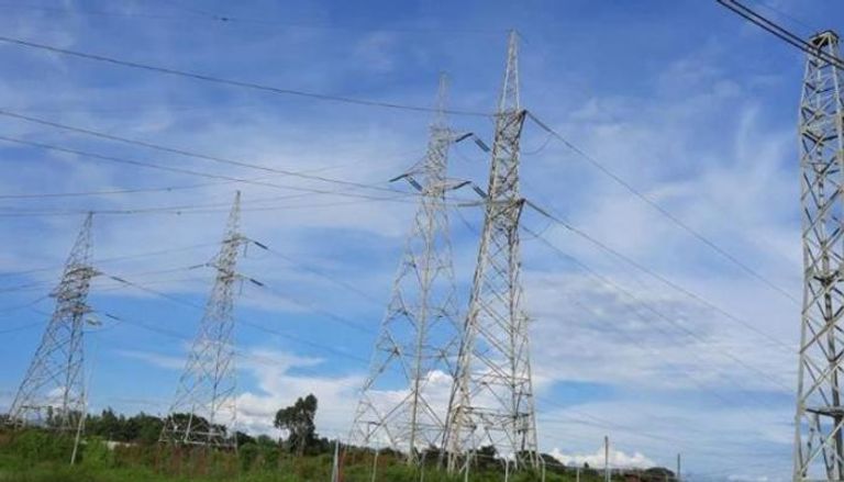 أبراج لنقل الكهرباء في إثيوبيا