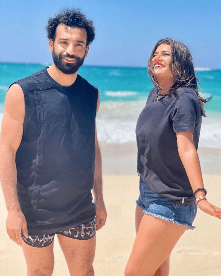 ديانا هشام ومحمد صلاح