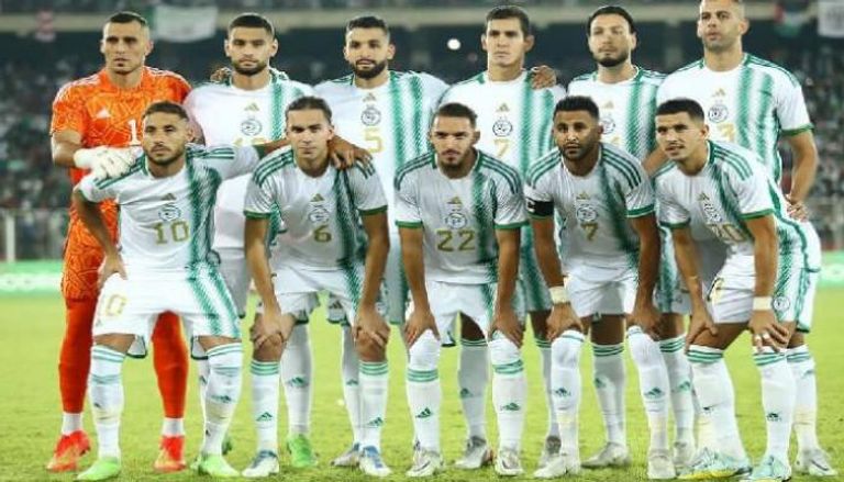 لاعبو منتخب الجزائر