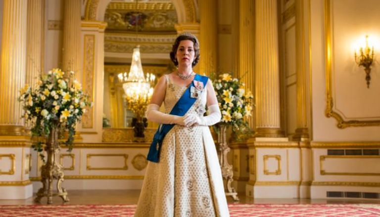 لقطة من مسلسل the crown