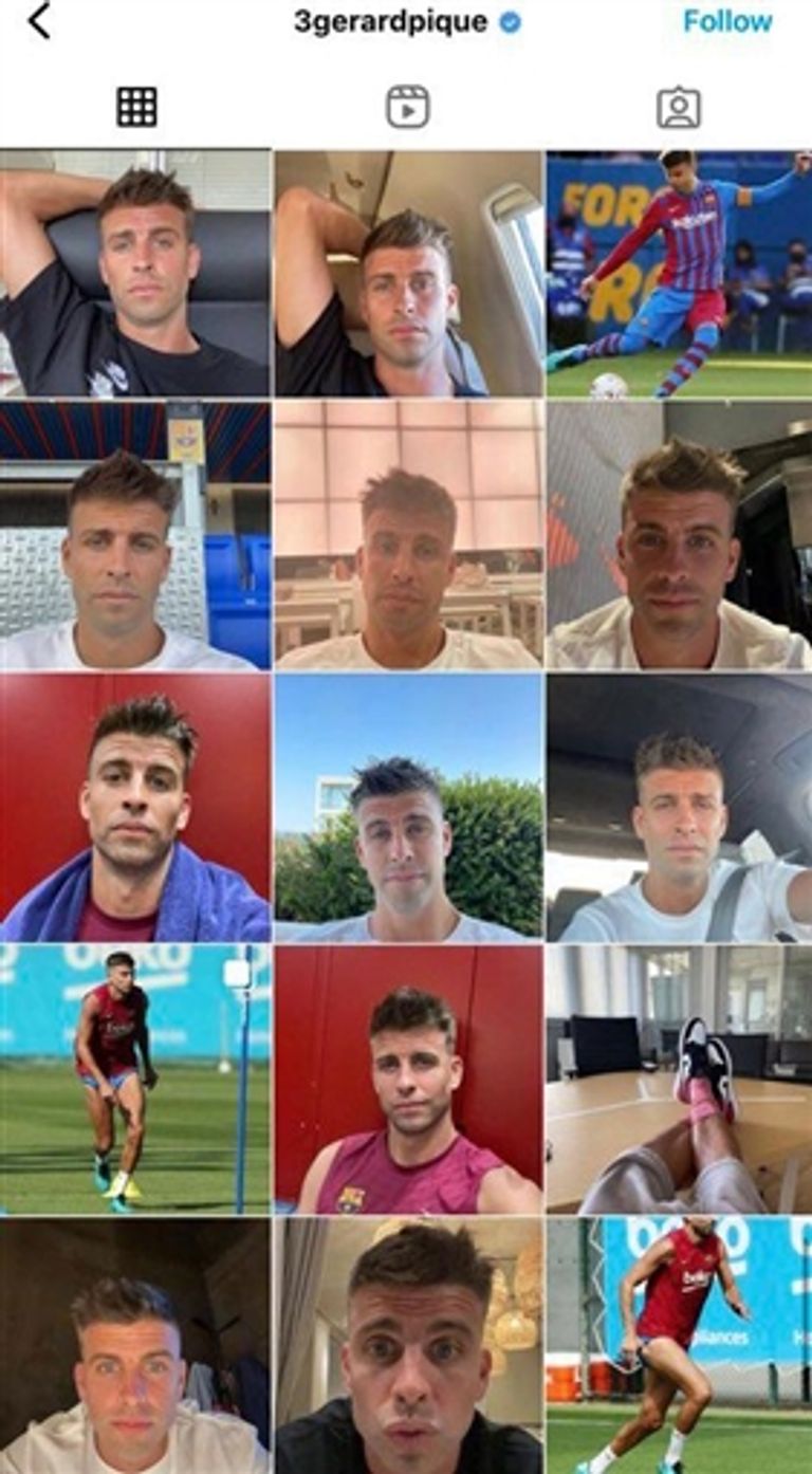 بيكيه شاكيرا شاكيرا وبيكيه (أرشيفية)