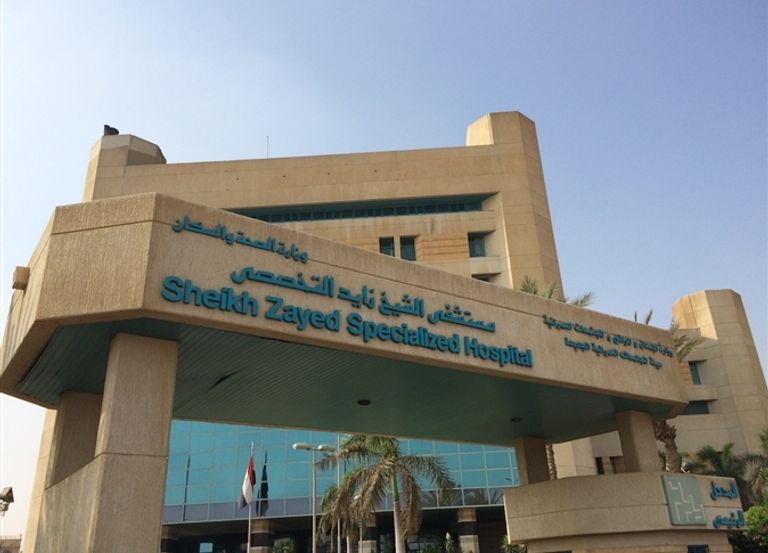 تمثال الشيخ زايد بن سلطان آل نهيان يزين مدخل المدينة التي تحمل اسمه