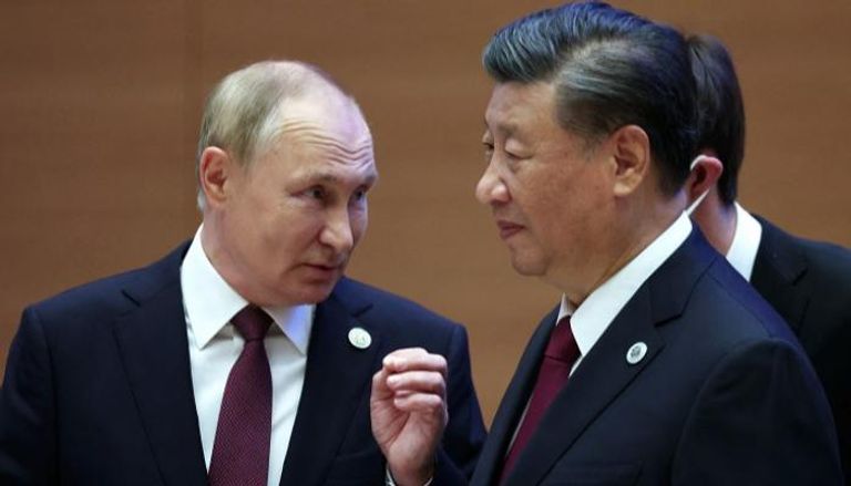 بوتين في لقاء سابق مع الرئيس الصيني