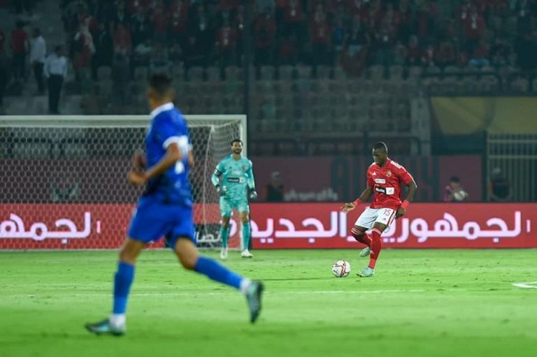 من مباراة الأهلي وأسوان في الدوري المصري جماهير الزمالك