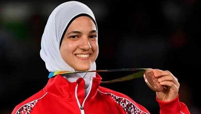 البطلة الأولمبية المصرية هداية ملاك