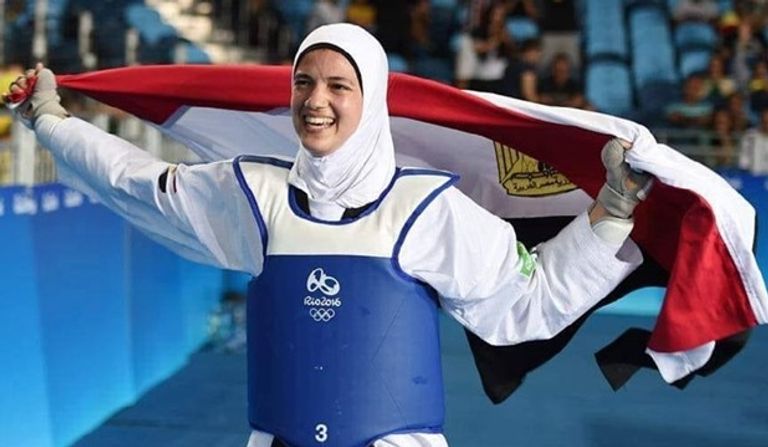 هداية ملاك في أولمبياد ريو دي جانيرو البطلة الأولمبية المصرية هداية ملاك