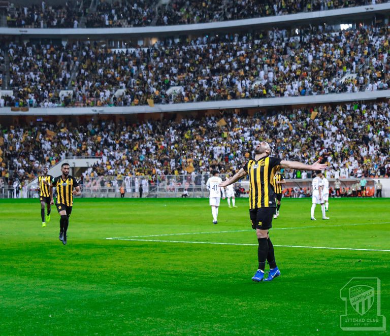 حمدالله عبدالرزاق حمدالله مهاجم الاتحاد السعودي