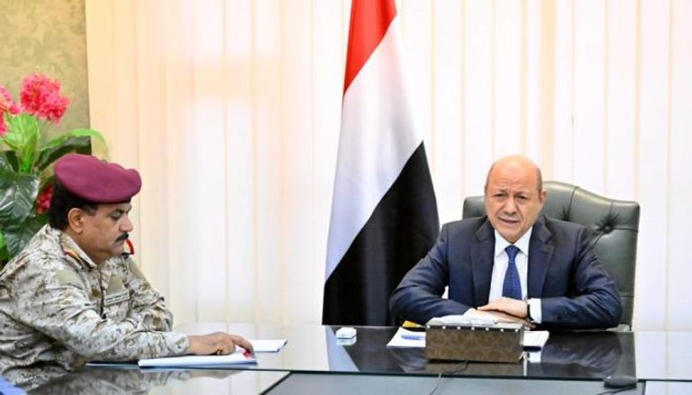 الرئيس اليمني ووزير الدفاع