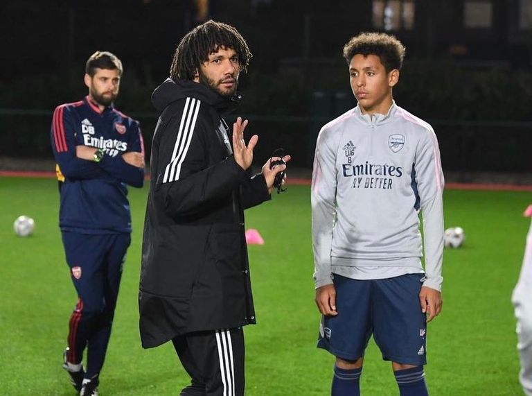 محمد النني نجم أرسنال