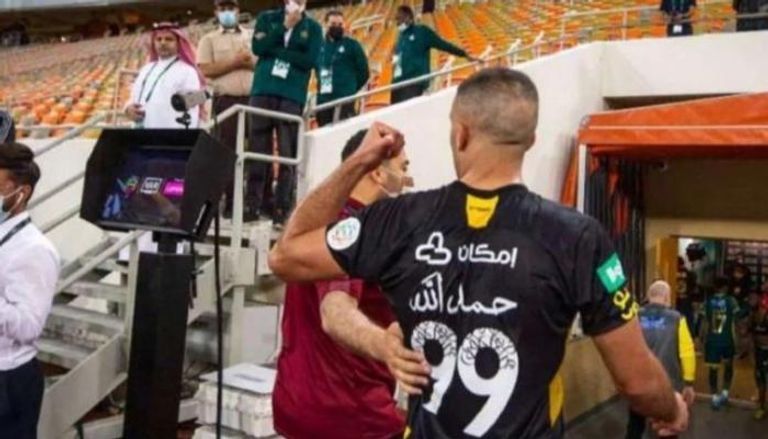 عبدالرزاق حمدالله مهاجم الاتحاد السعودي عبدالرزاق حمدالله مهاجم الاتحاد السعودي