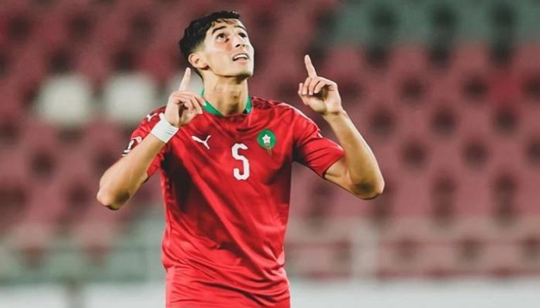  نايف أكرد لاعب منتخب المغرب