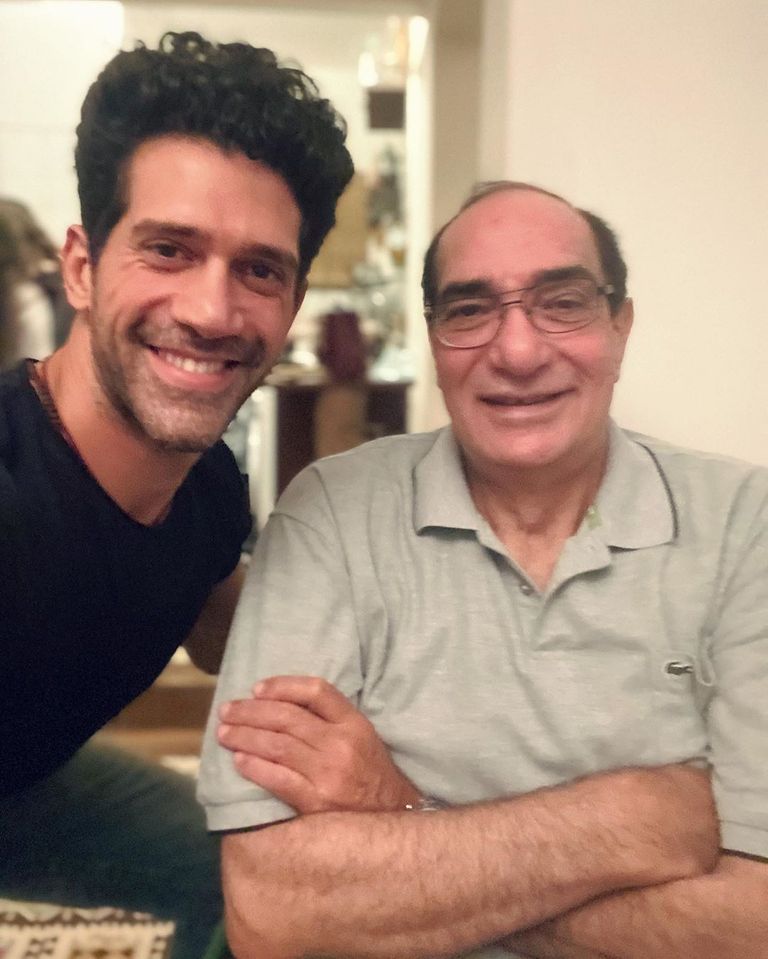 المخرج مجدي أحمد وابنه الفنان أحمد مجدي الفنان المصري أحمد مجدي - أرشيفية