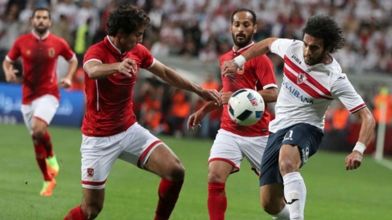 الأهلي والزمالك في السوبر المصري بالإمارات الزمالك بطل كأس السوبر المصري 2020