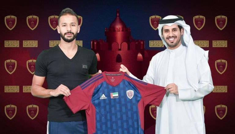 أحمد رفعت لاعب الوحدة الإماراتي الجديد محمود عبدالرازق