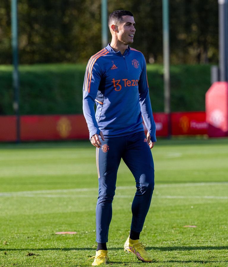 رونالدو في مران مان يونايتد كريستيانو رونالدو نجم مانشستر يونايتد