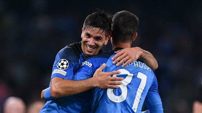 نابولي محمد صلاح لاعب ليفربول