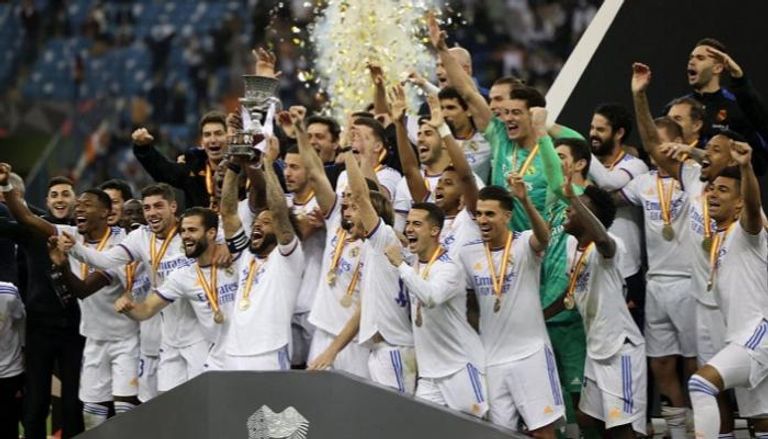 ريال مدريد بطل السوبر الإسباني