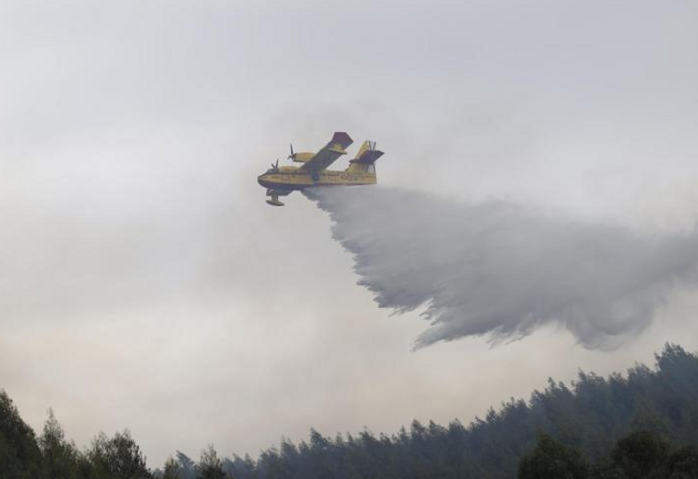 حرائق الغابات في إسبانيا