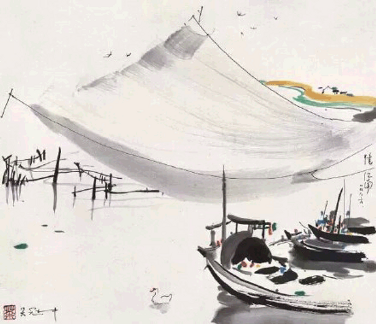 الرسام الصيني وو قوان تشونغ