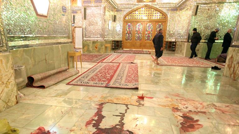 صورة لمنفذ هجوم شيراز نشرها تنظيم داعش