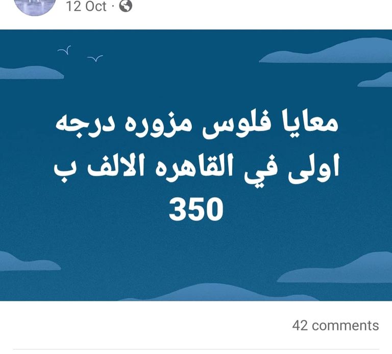 جانب من النقود المزورة المعروضة للبيع