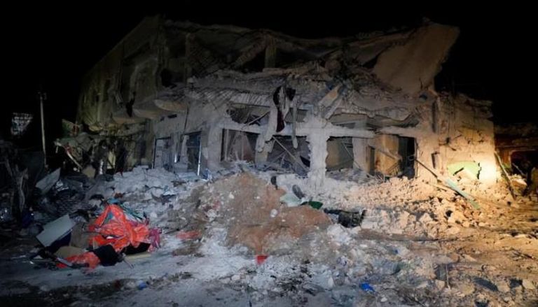 آثار تفجيري زوبي بالصومال - وكالة الأنباء الصومالية