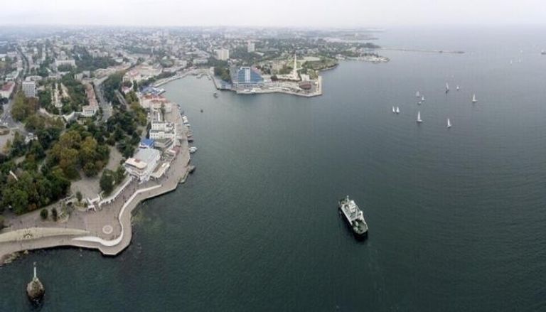 ميناء سيفاستوبول في شبه جزيرة القرم