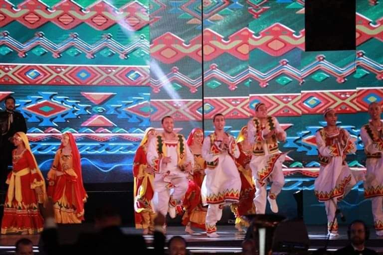 جانب من حفل افتتاح مهرجان الموسيقى العربية 2022 الإعلامية المصرية سهير جودة