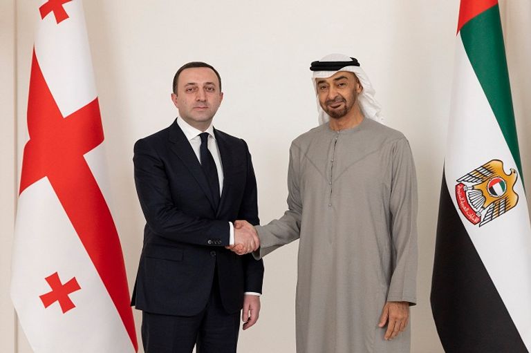 رئيس الإمارات يستقبل رئيس وزراء جورجيا رئيس الإمارات يستقبل رئيس وزراء جورجيا