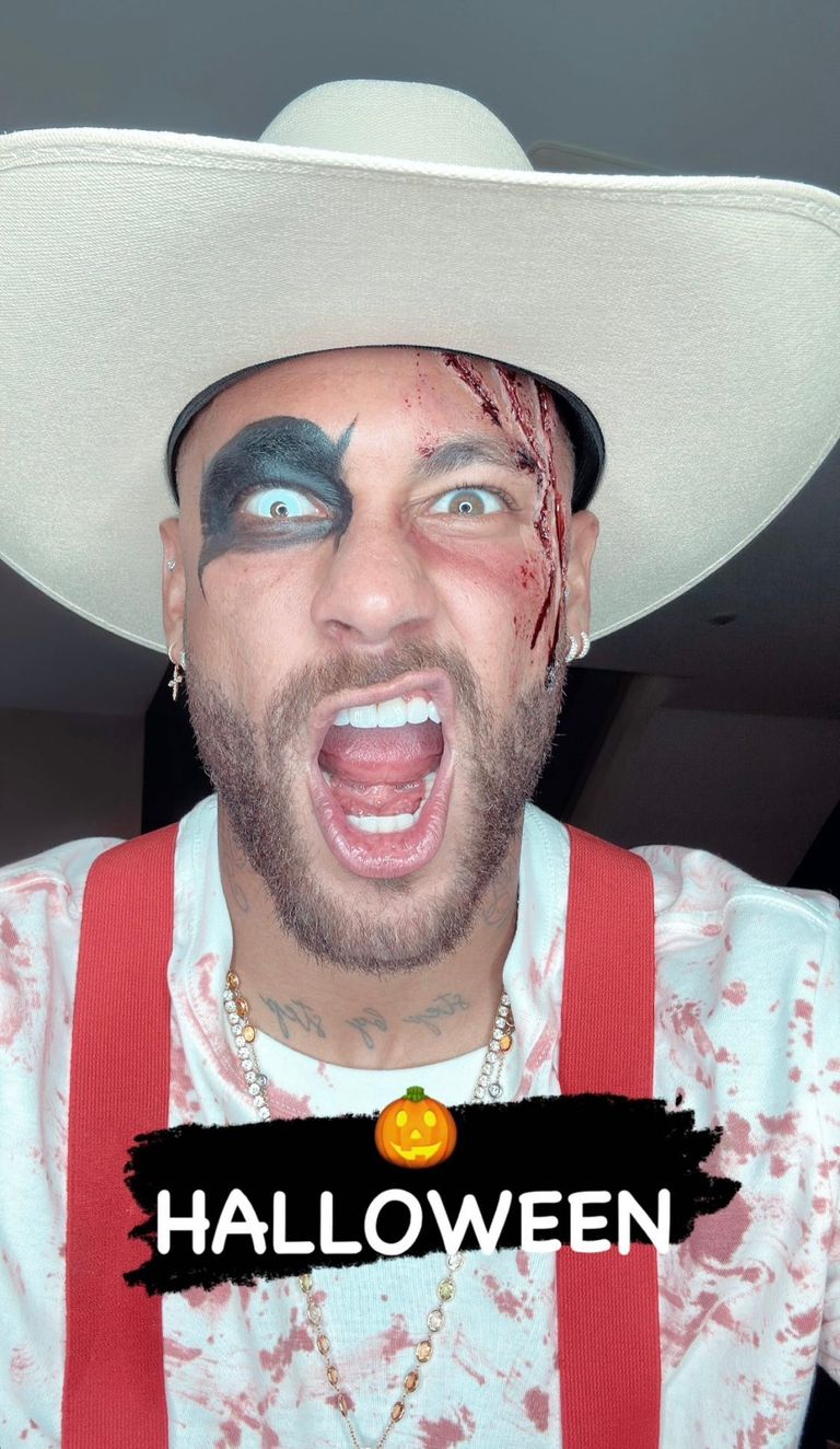 احتفال نجوم الكرة بعيد الهالوين