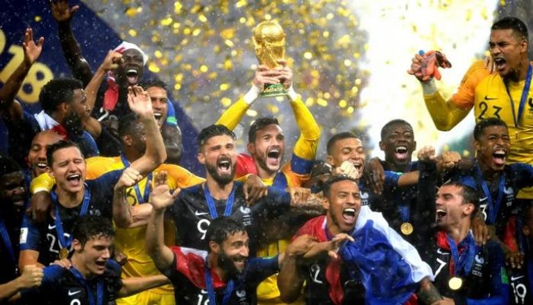 منتخب فرنسا الفائز بكأس العالم 2018