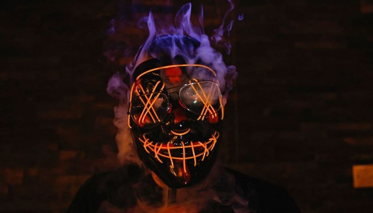 احتفالات الهالوين في مقهى ببغداد