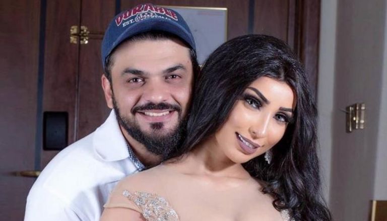 دنيا بطمة مع زوجها محمد الترك - أرشيفية
