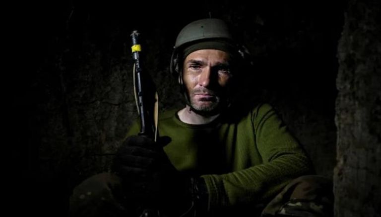 جندي أوكراني في زابوروجيا