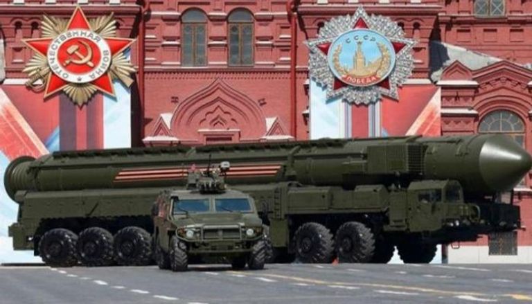عرض عسكري روسي لأسلحة نووية - أرشيفية