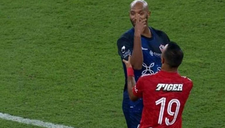 شيكابالا في مباراة السوبر المصري بين الأهلي والزمالك