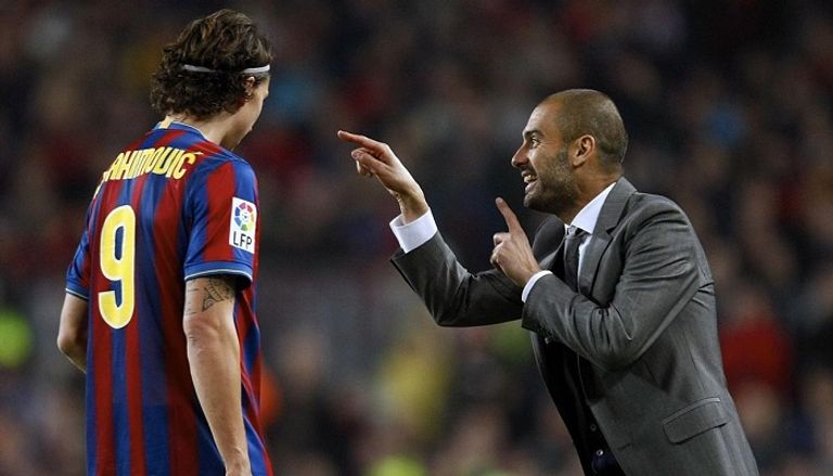 إبراهيموفيتش وجوارديولا