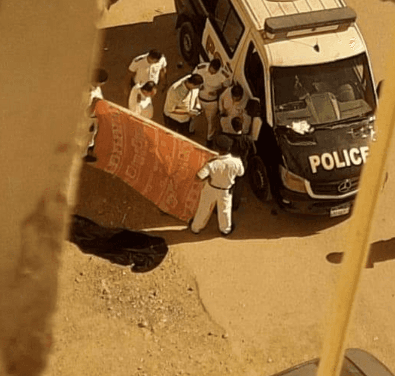 موقع العثور على الجثة