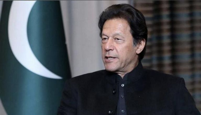 عمران خان رئيس الوزراء الباكستاني السابق 