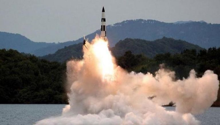 تجربة صاروخية سابقة لكوريا الشمالية - أرشيفية