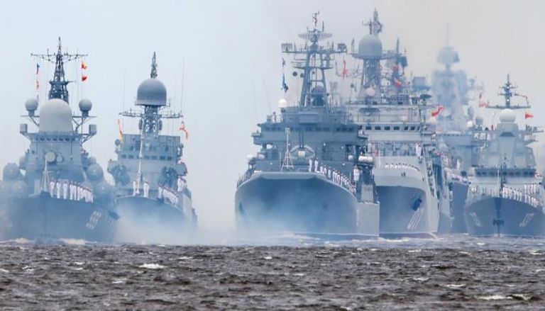 سفن روسية فى البحر الأسود
