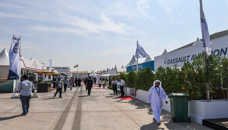 جانب من معرض أبوظبي إير إكسبو 2022